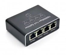 4 in 1 Out Ethernet Splitter/Hub - Bondi PA Hire | Speakers, Audio Visual, Party Packages
