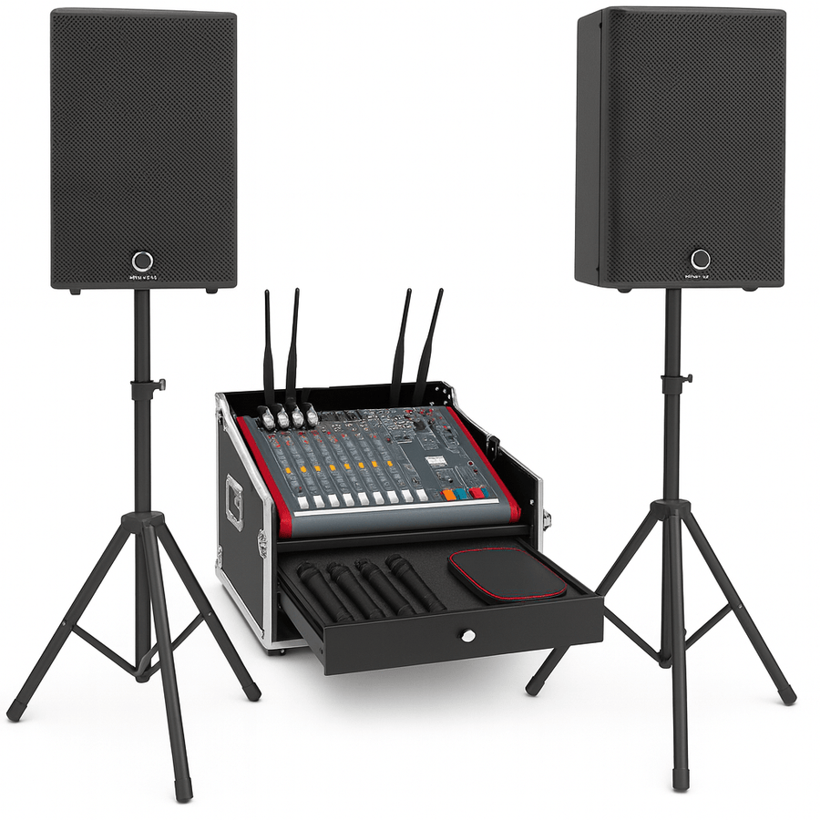 Analogue Audio Rack Package: Customize Your Band Setup! - Bondi PA Hire | Speakers, Audio Visual, Party Packages