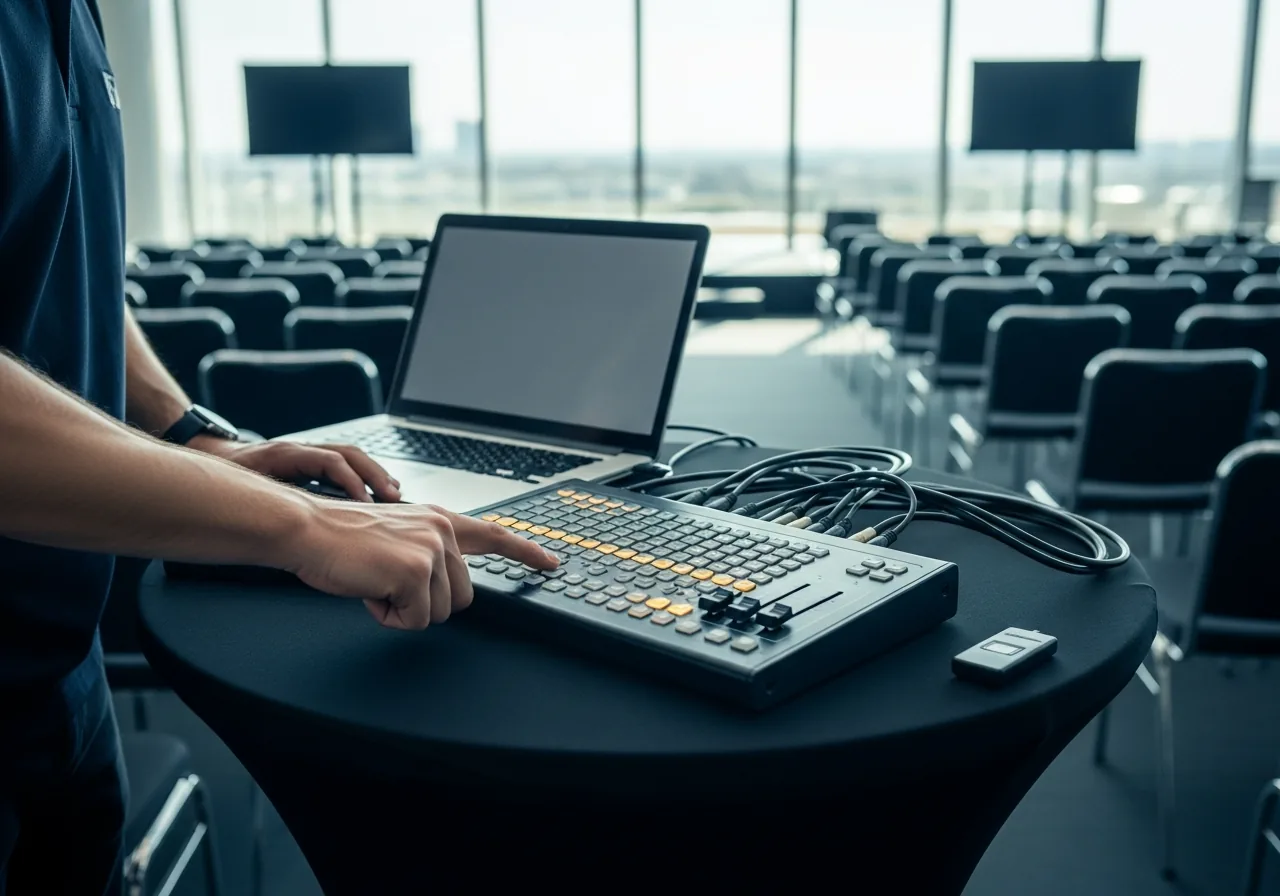 TV and Projector Hire for a Sydney CBD Conference: 180 Delegates and Too Much Daylight