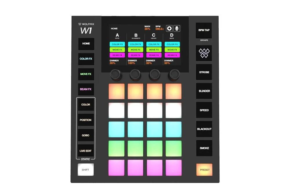 Wolf Mix Digital Lighting console - Bondi PA Hire | Speakers, Audio Visual, Party Packages