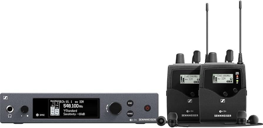 Sennheiser G4 Dual in - ear Monitor kit - Bondi PA Hire | Speakers, Audio Visual, Party Packages