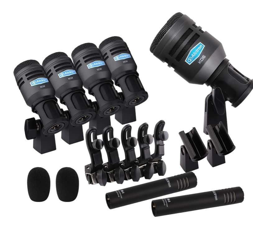 7 Piece Drum Mic Kit - Bondi PA Hire | Speakers, Audio Visual, Party Packages