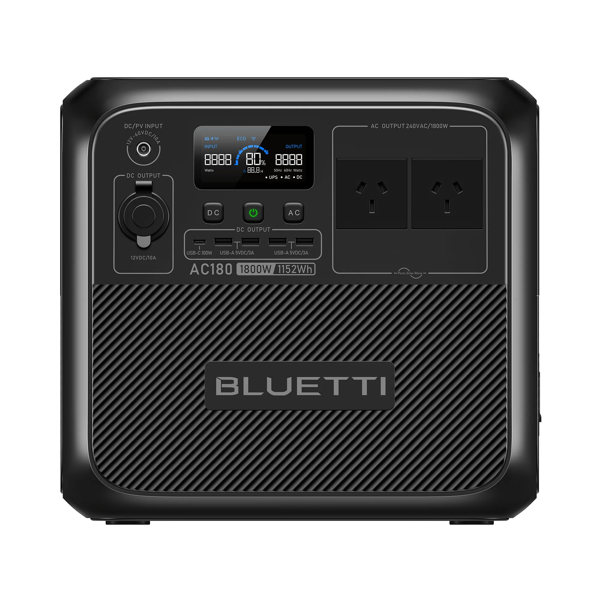 Bluetti AC - 180 Battery Power station - Bondi PA Hire | Speakers, Audio Visual, Party Packages