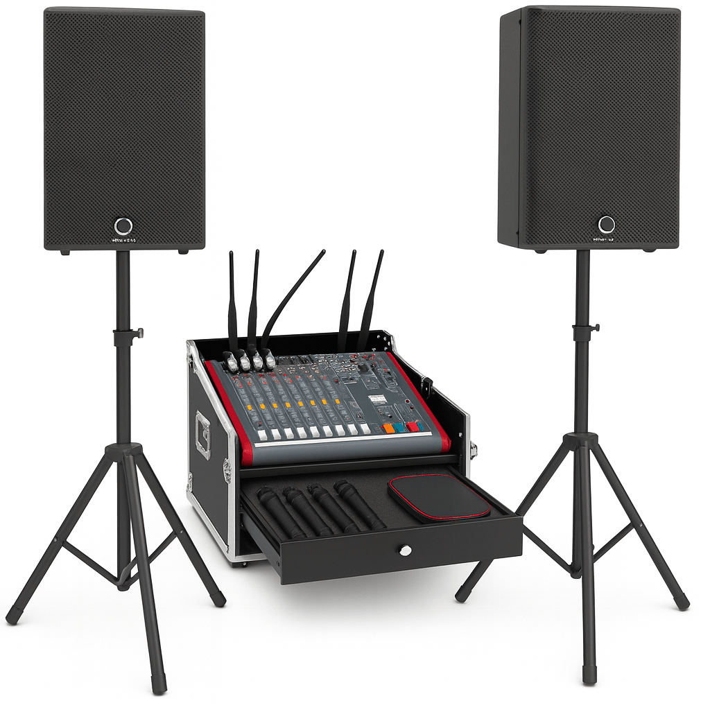 Build your own Band Analogue Audio Rack Package - Bondi PA Hire | Speakers, Audio Visual, Party Packages