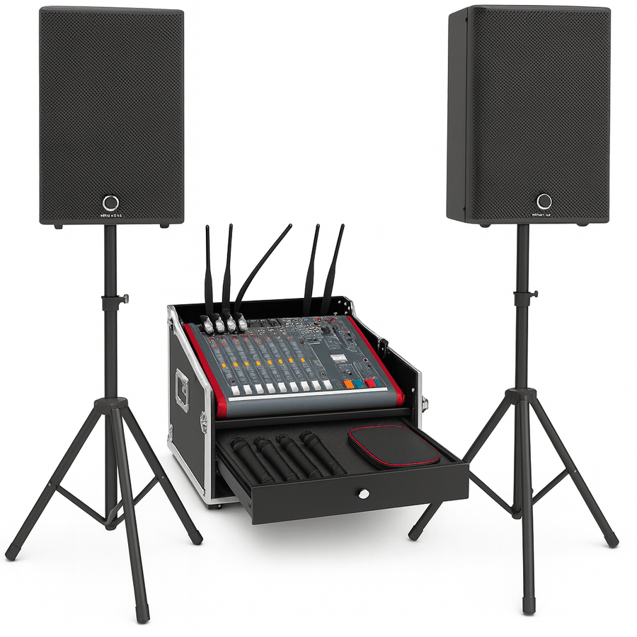 Build your own Band Analogue Audio Rack Package - Bondi PA Hire | Speakers, Audio Visual, Party Packages