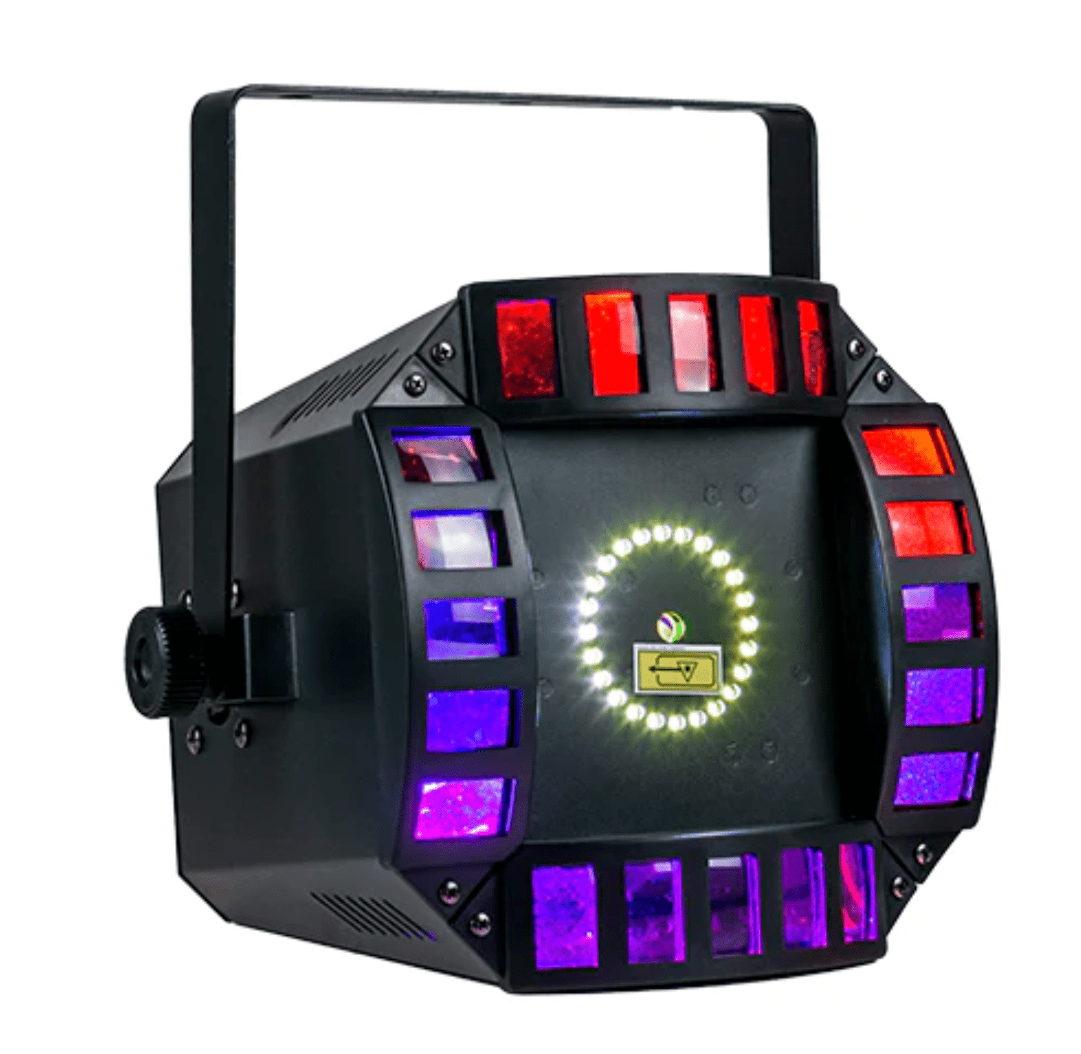 Orbit 2, 3 - in - 1 LED Effect Light with Derby, Strobe and Laser - Bondi PA Hire | Speakers, Audio Visual, Party Packages
