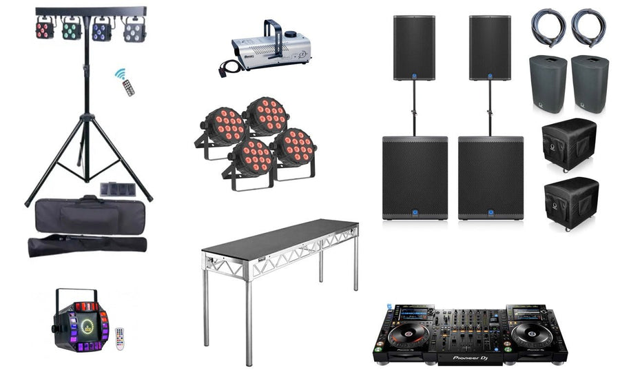 PIONEER CDJ NEXUS 2 RIG PREMIUM PARTY PACKAGE - Bondi PA Hire | Speakers, Audio Visual, Party Packages