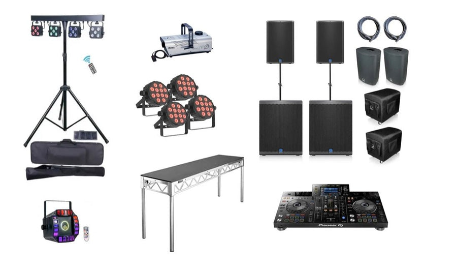PIONEER XDJ - RX2 CONTROLLER PREMIUM PARTY PACKAGE - Bondi PA Hire | Speakers, Audio Visual, Party Packages