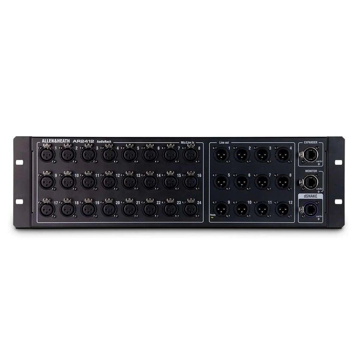 Allen & Heath AR2412 24 - In/12 - Out Main Audio Rack - Bondi PA Hire | Speakers, Audio Visual, Party Packages