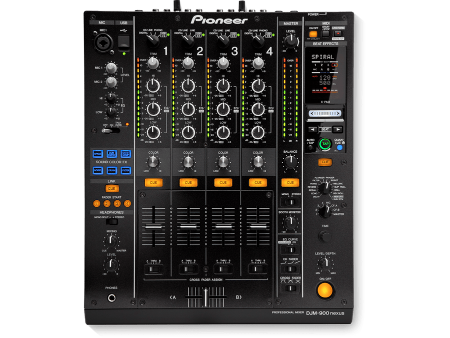 Professional DJ Mixer - Pioneer DJM 900 NXS - Bondi PA Hire | Speakers, Audio Visual, Party Packages