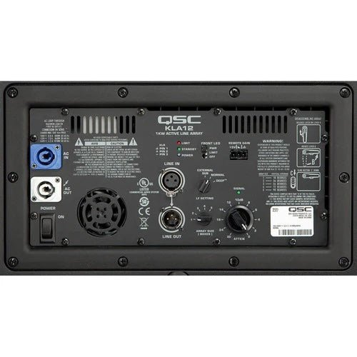QSC KLA12 1000 watt 12" Speaker - Bondi PA Hire | Speakers, Audio Visual, Party Packages