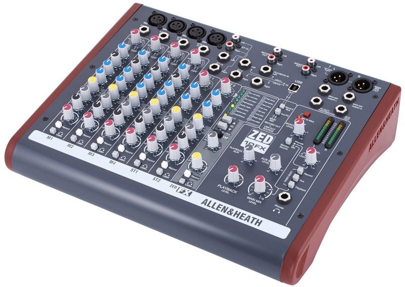 Allen & Heath ZED - 10FX Multipurpose USB Mixer w/ FX - Bondi PA Hire | Speakers, Audio Visual, Party Packages