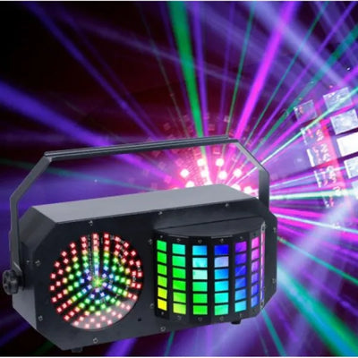 3 in one Laser, strobe and LED party light