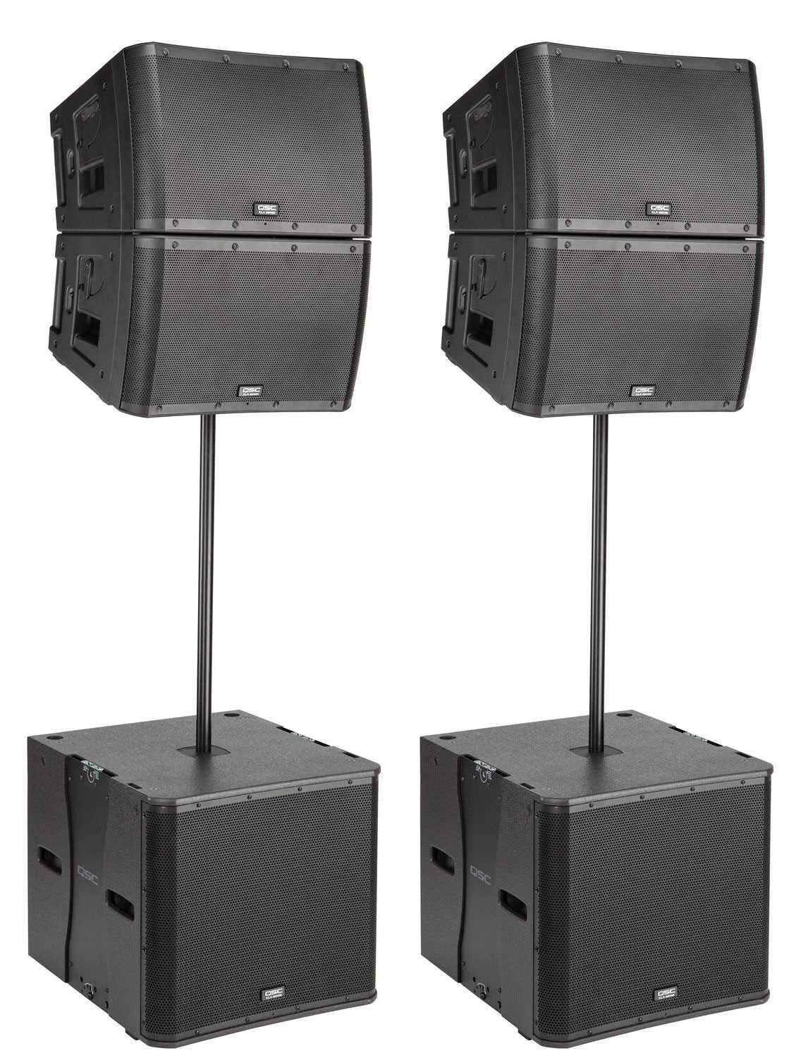 QSC KLA Medium Line Array System - Bondi PA Hire | Speakers, Audio Visual, Party Packages