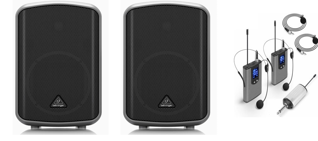 Battery Powered Speaker Celebrant and Speech Package 3 - Bondi PA Hire | Speakers, Audio Visual, Party Packages