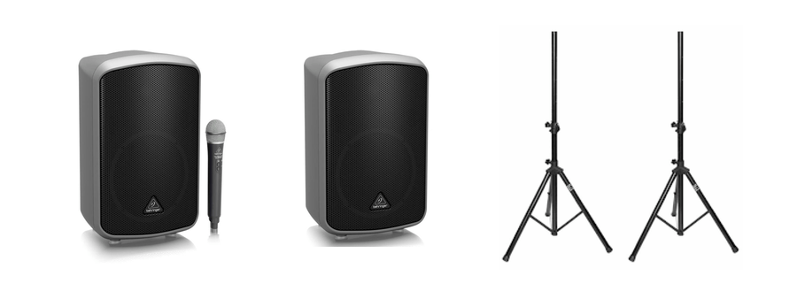 Battery Powered Speaker Package - Bondi PA Hire | Speakers, Audio Visual, Party Packages