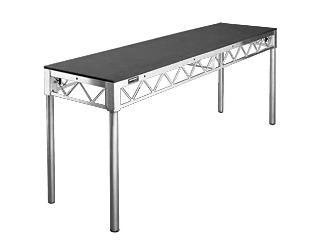 1.8m Megadeck DJ Table - Bondi PA Hire | Speakers, Audio Visual, Party Packages