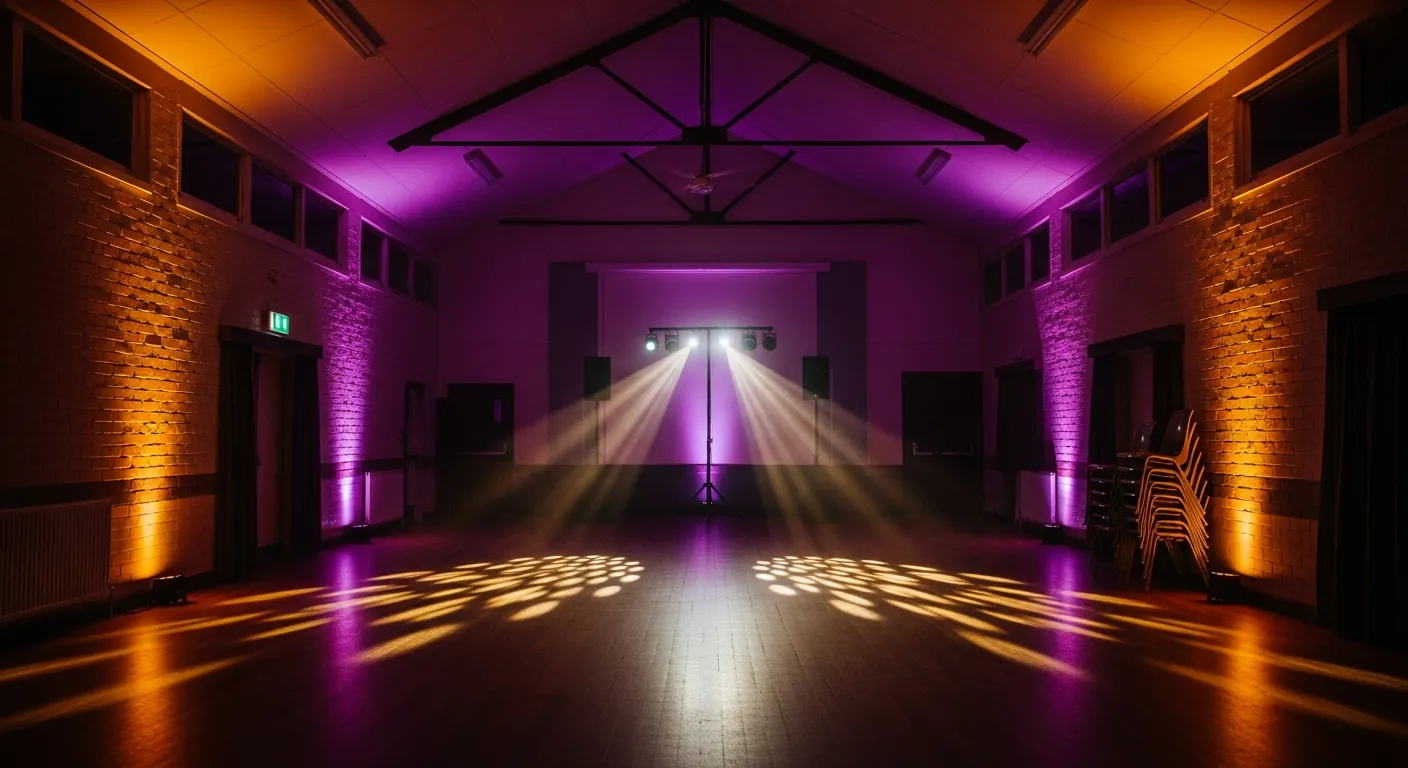 Bondi PA Hire delivering party and event lighting to Chatswood