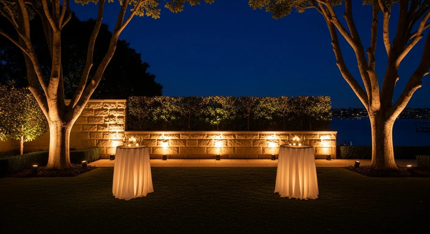 Bondi PA Hire delivering party and event lighting to Double Bay