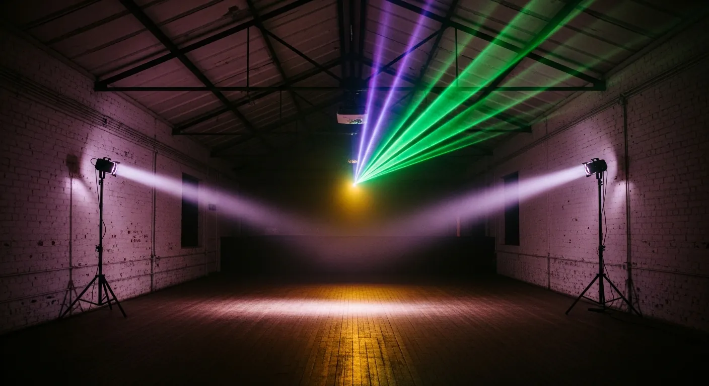 Bondi PA Hire delivering party and event lighting to Inner West