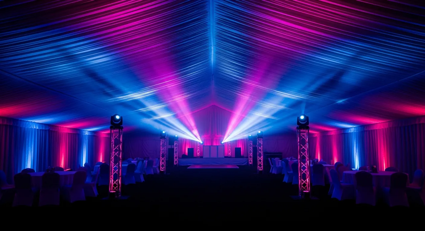 Bondi PA Hire delivering party and event lighting to Randwick